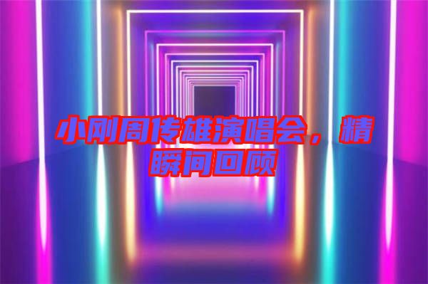 小剛周傳雄演唱會，精瞬間回顧