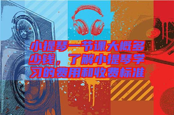 小提琴一節(jié)課大概多少錢，了解小提琴學習的費用和收費標準
