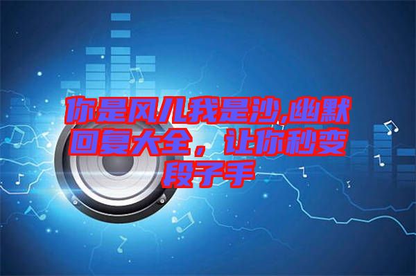 你是風兒我是沙,幽默回復大全，讓你秒變段子手