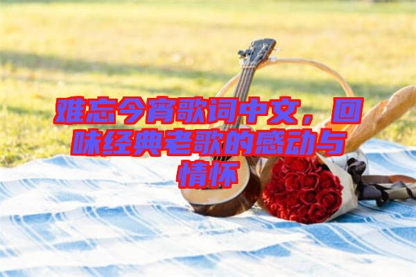 難忘今宵歌詞中文，回味經(jīng)典老歌的感動與情懷