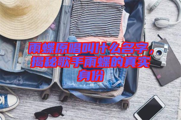 雨蝶原唱叫什么名字，揭秘歌手雨蝶的真實(shí)身份
